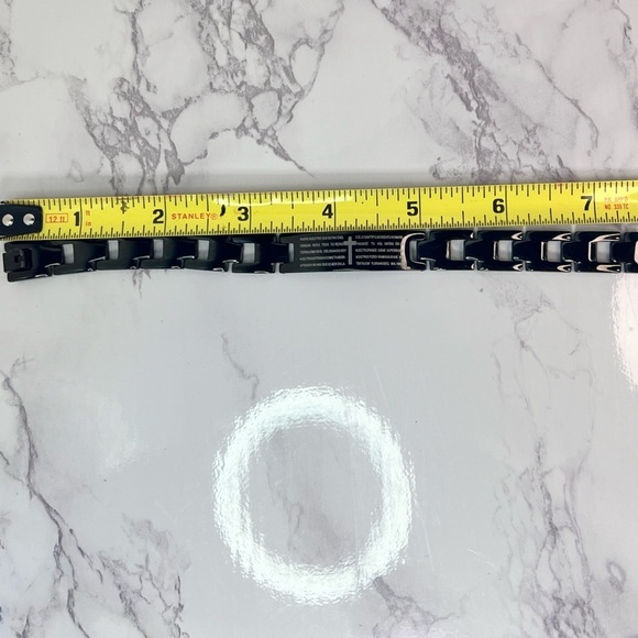 Stainless Steel Spanish Bracelet Lords Prayer Padre Nuestro - Picture 5 of 6